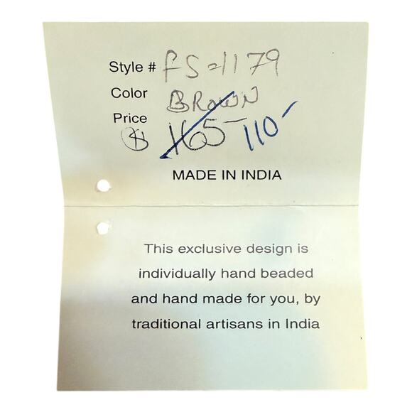 Santi Beaded Jewel Embellished Paisley Kiss Lock Mini Cocktail Party Bag Clutch - Picture 8 of 11